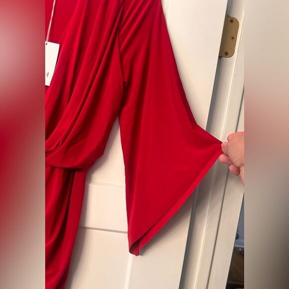 MISA LOS ANGELES TEGET MINI DRESS RED - Picture 7 of 8